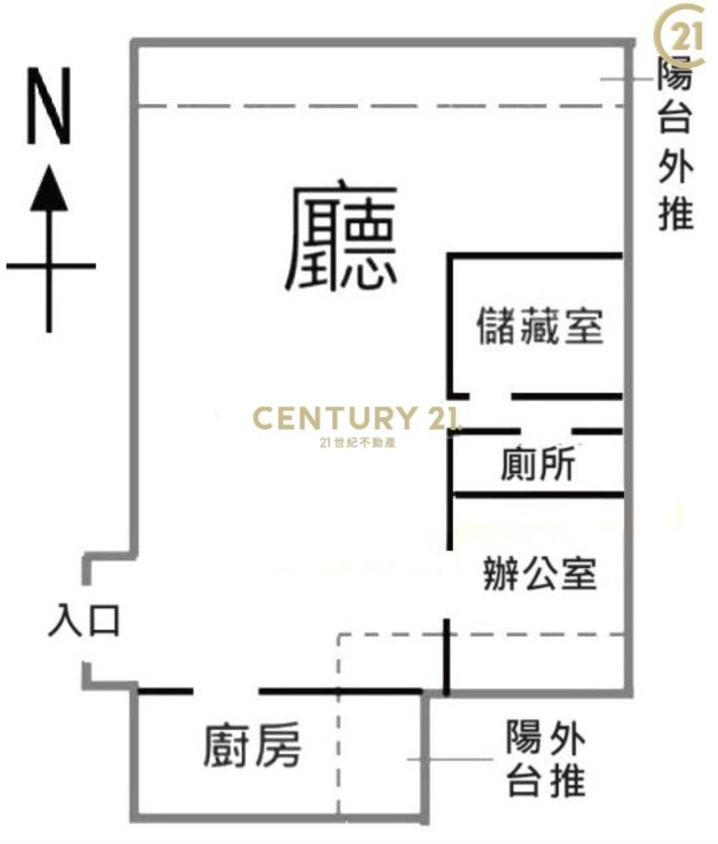 歌林店住辦2F