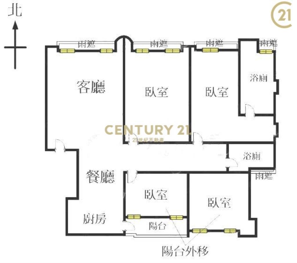 松河麗景邊間4房附車位