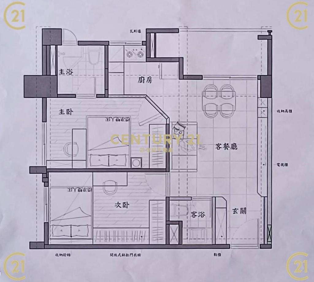 內湖新明河景全新2房PartⅡ