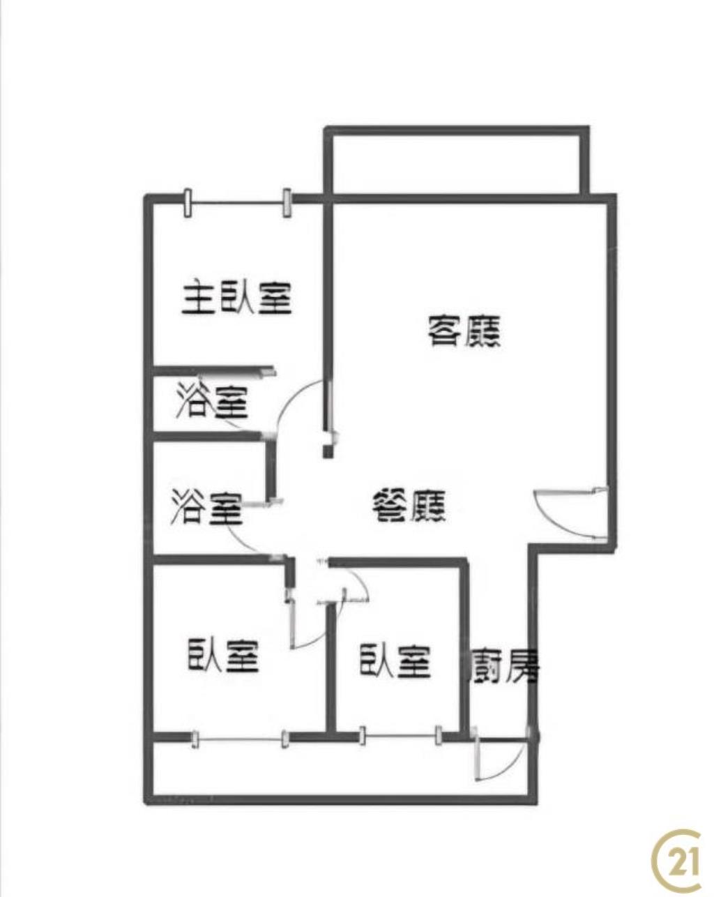 (175)國王的新家美妝3房