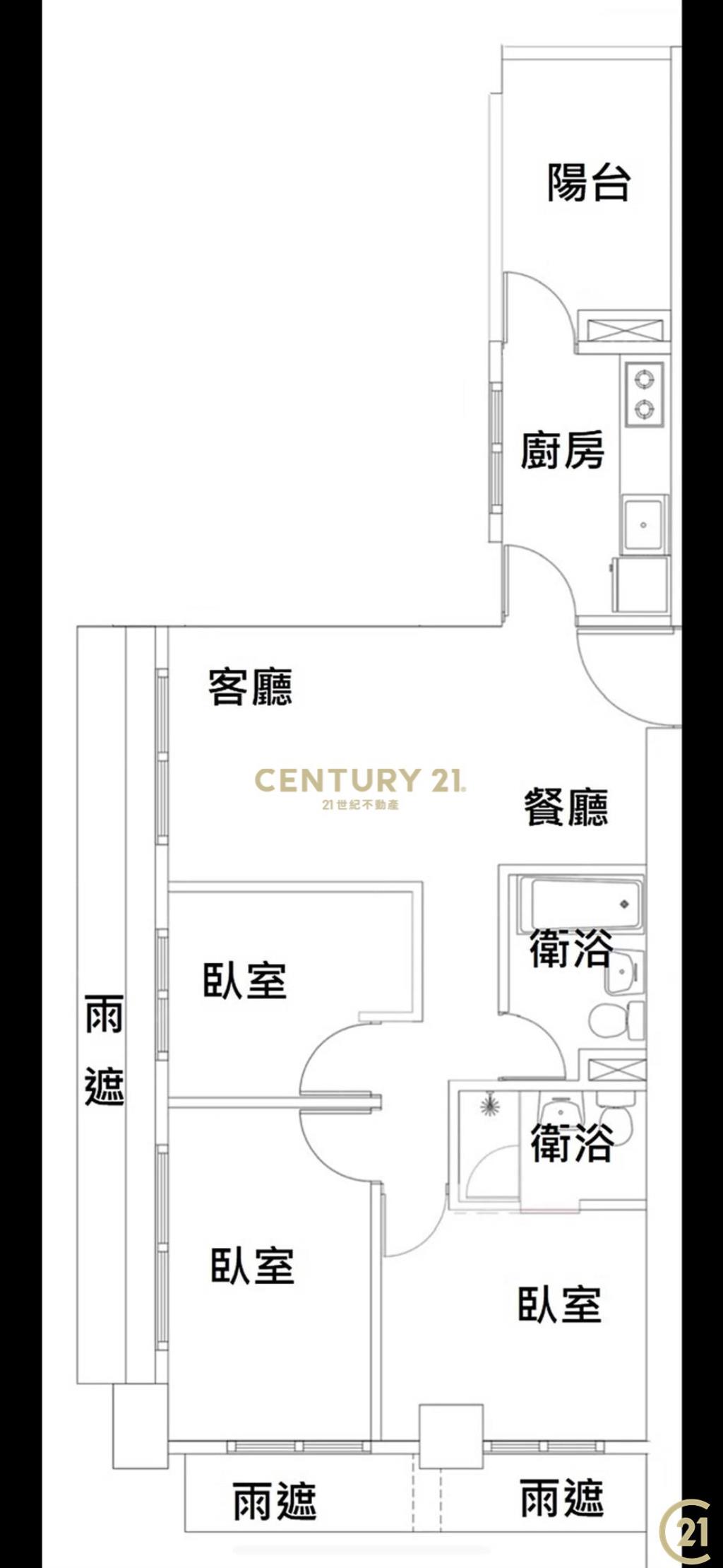 (092)板新全新電梯三房