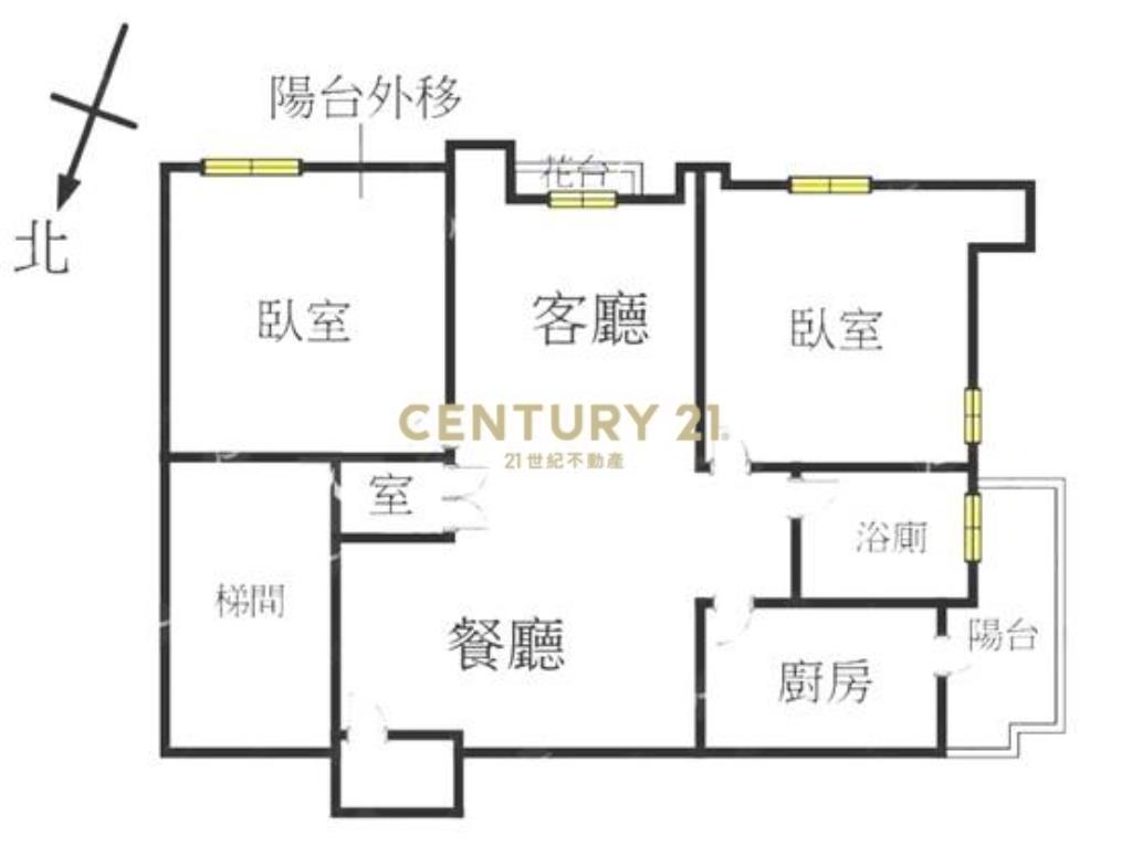 森之林高樓景觀兩房平車