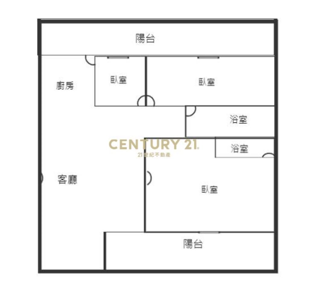 天母靜巷黃金2樓3房美寓