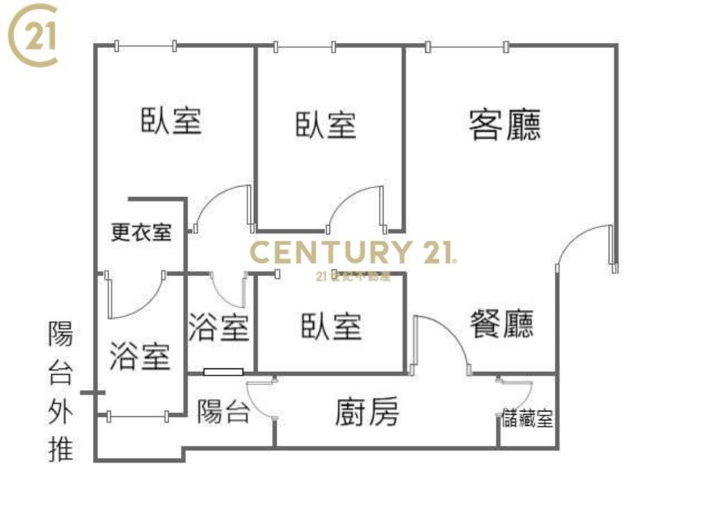 捷運至誠方正美3房