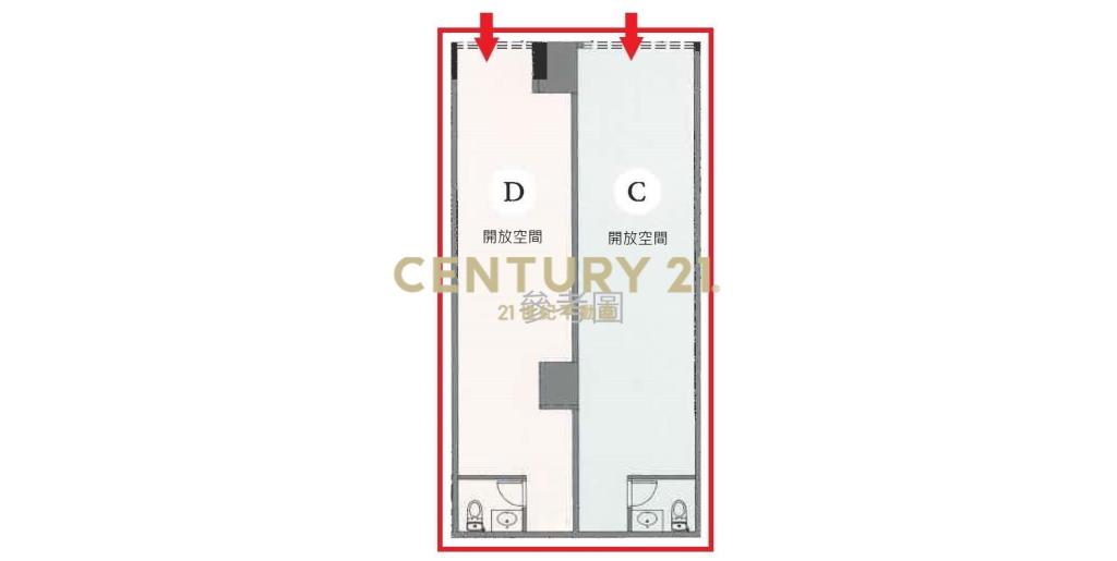 中山北路稀有挑高金店面C(H24001)