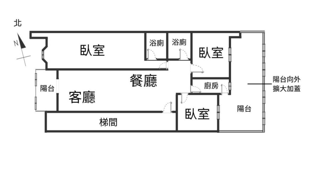 路易市電梯三房停兩台車