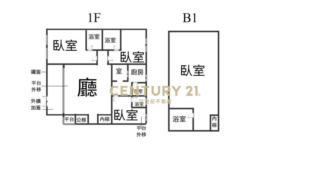 捷運內湖靜巷大空間一樓