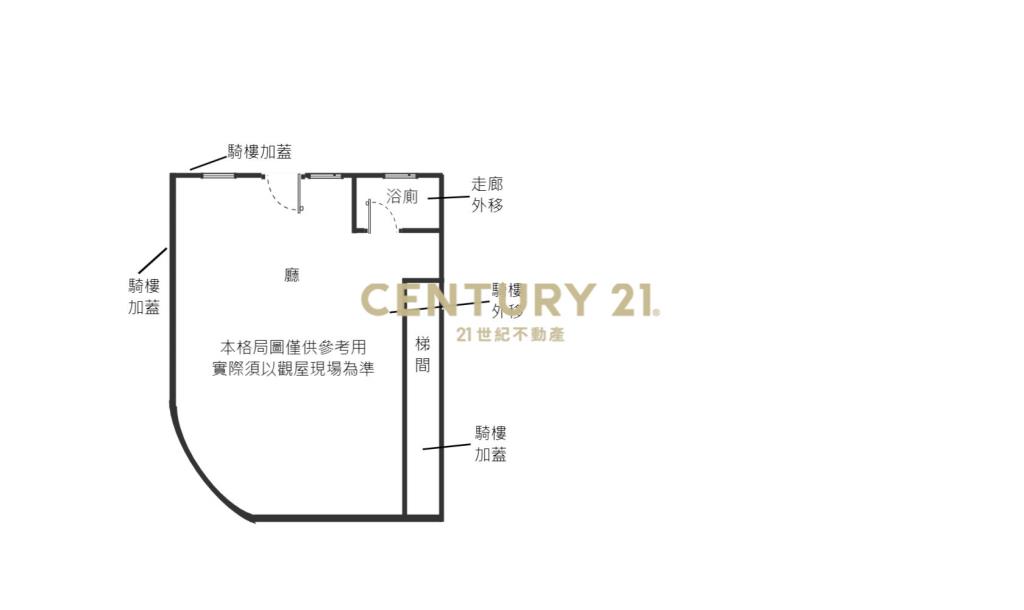 三角窗邊間大面寬店面