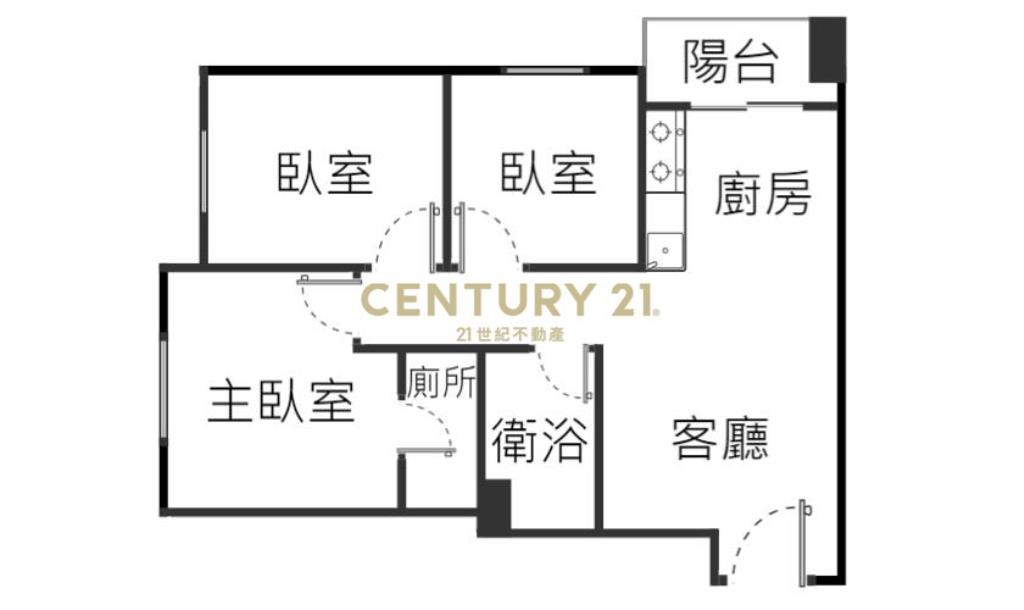 北商大清城心3房車