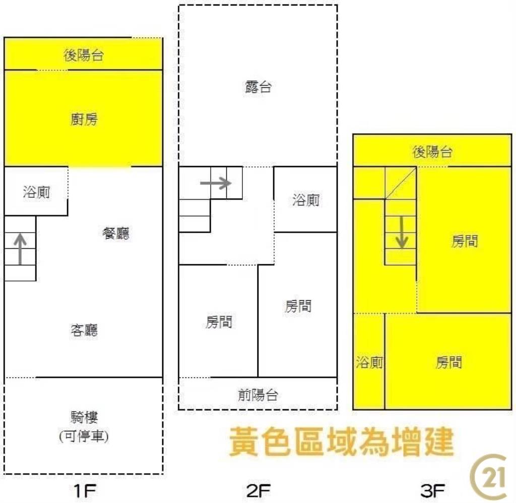 龍科面寬雙車透天