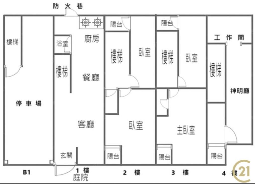 名人居雙車位別墅