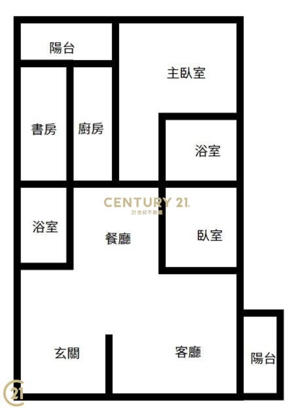 桃園青溪國中三房雙車位