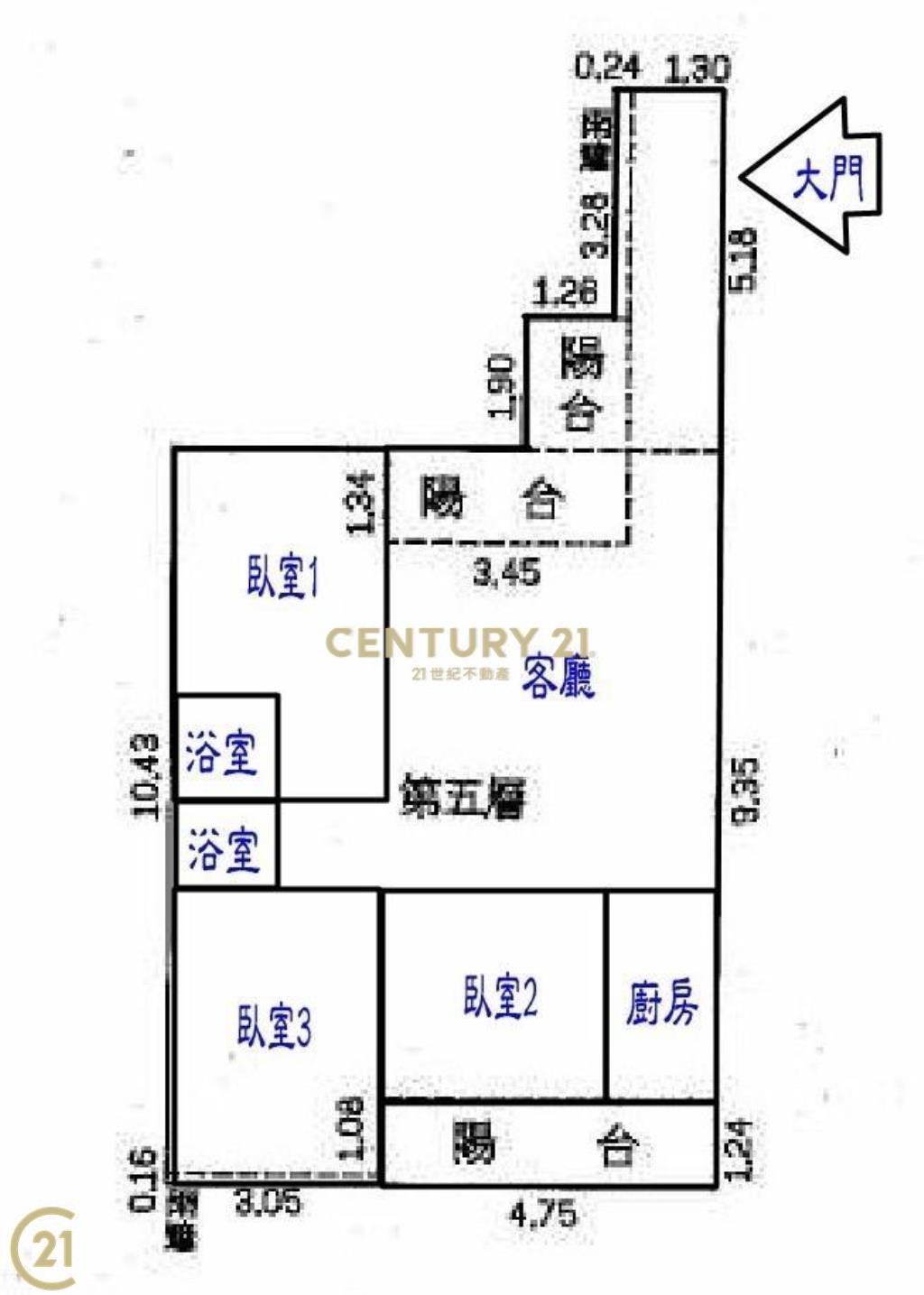 忠福商圈電梯美3房 桃園中壢房價