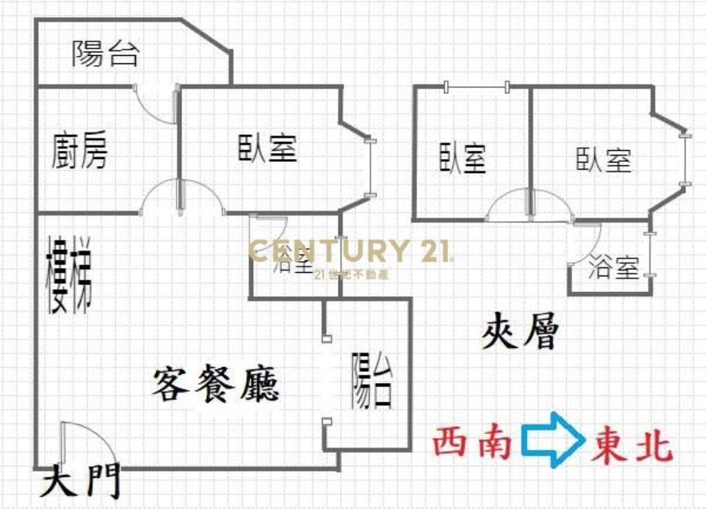 內壢車站景觀三房