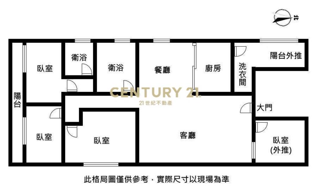 桃園中路商圈四房平車