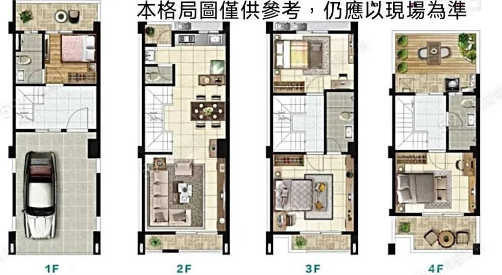 【向陽團隊】桃園觀音全新透天別墅