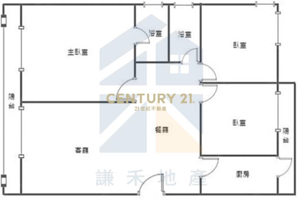 平鎮平東路全新整理超美大三房