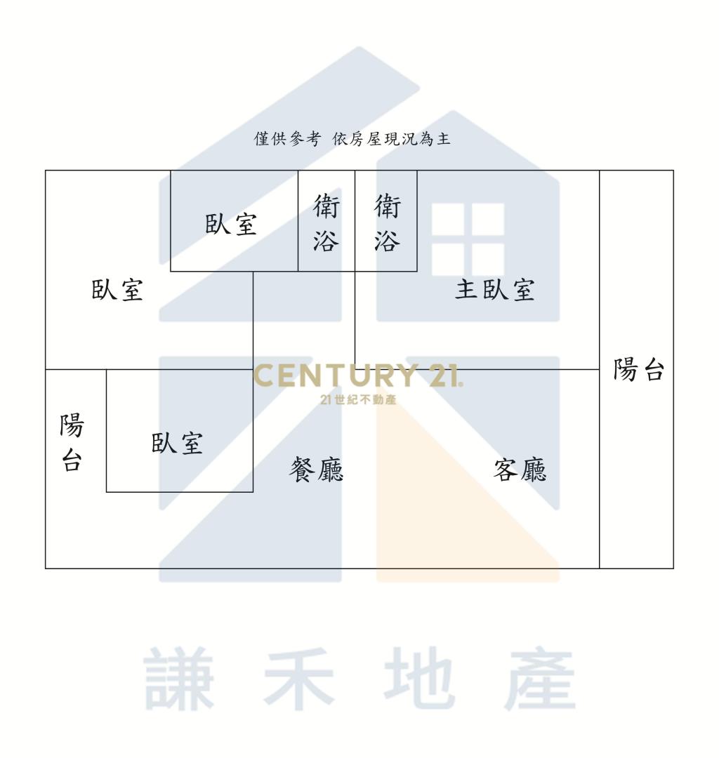 近大溪老街精美裝潢大四房