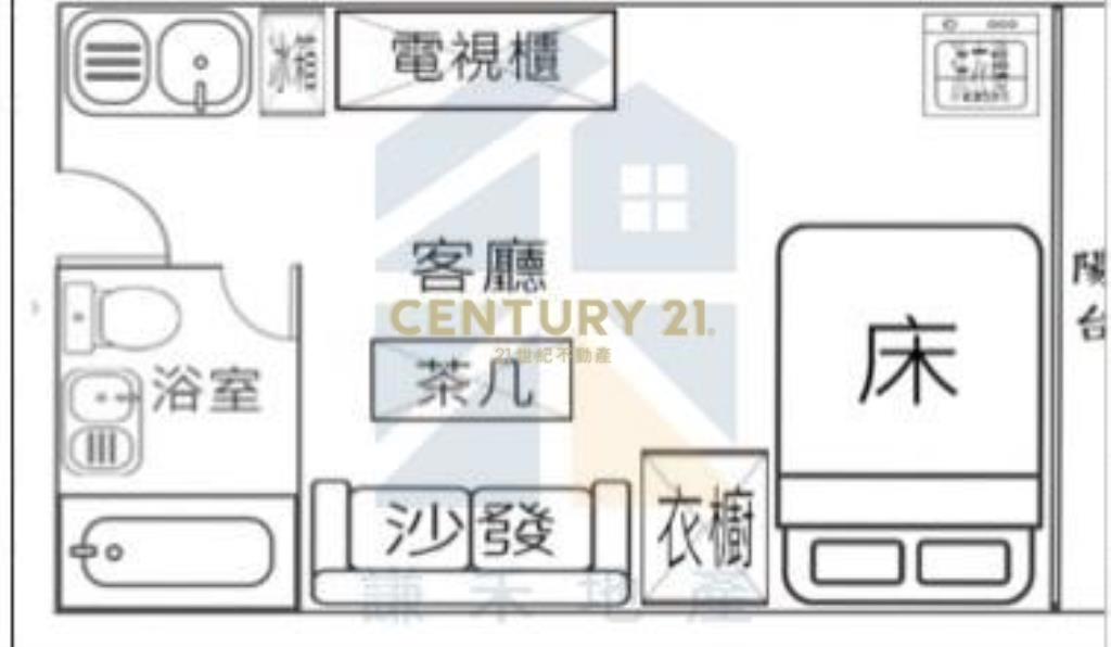 平鎮電梯獨立陽台套房