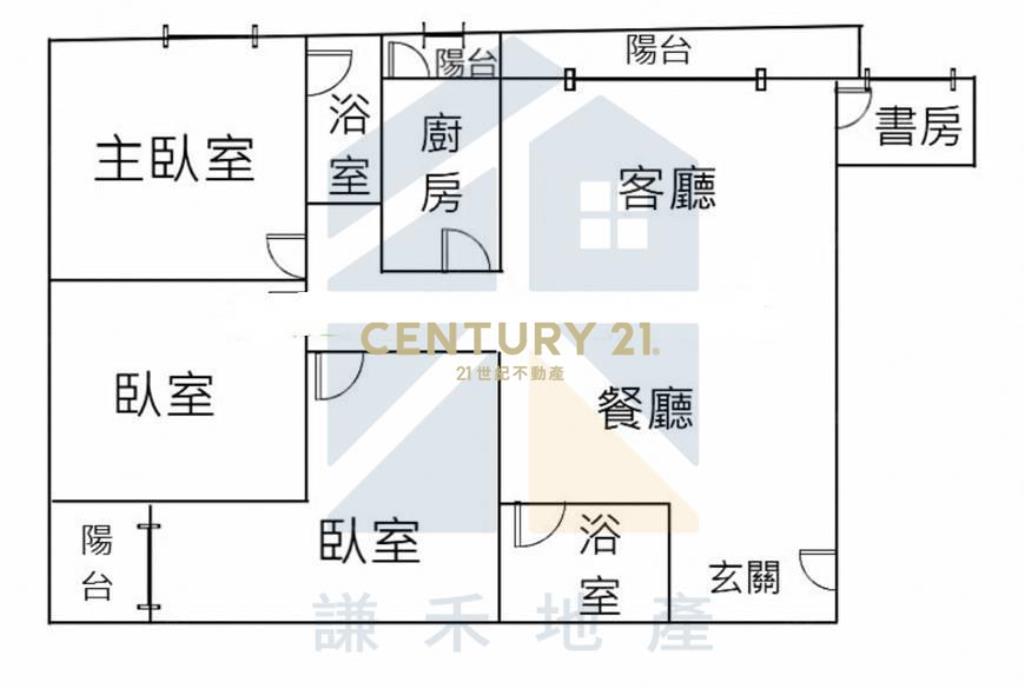 八德重劃區3+1房