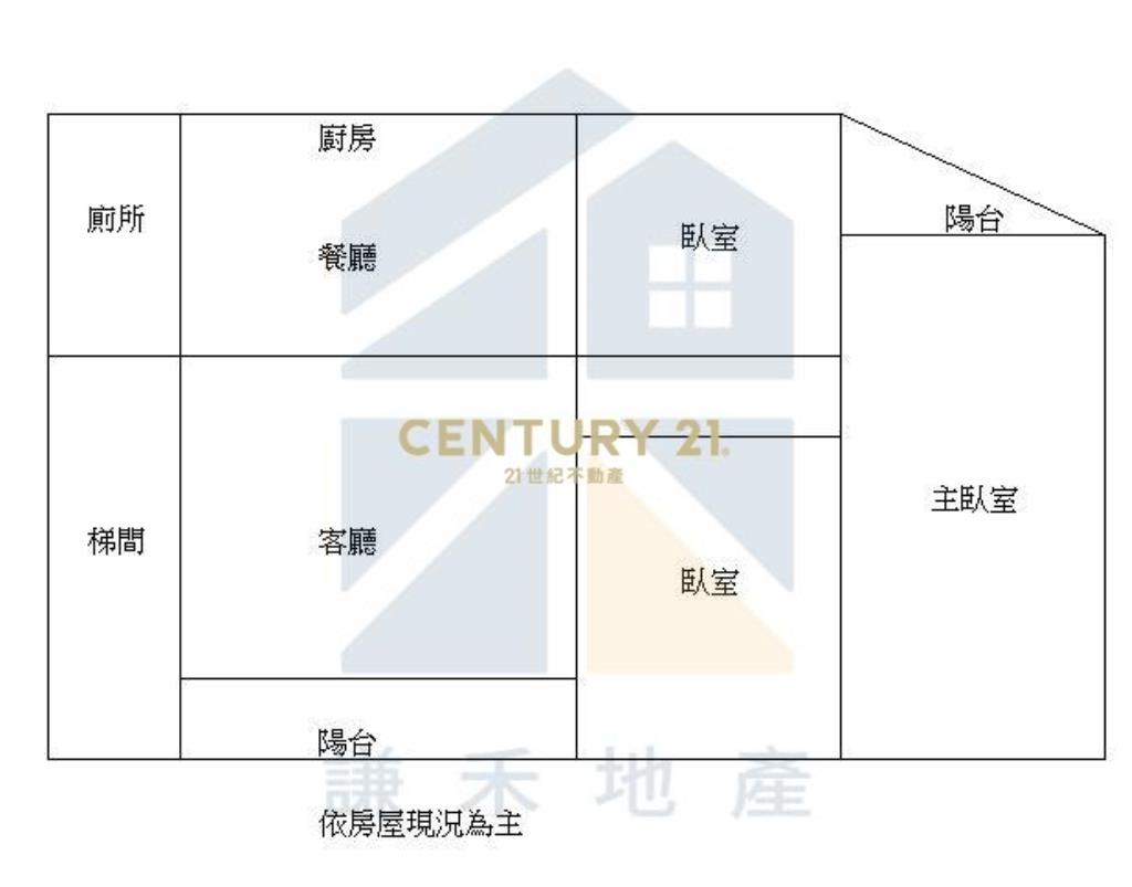 宋屋國小2樓需整理3房公寓