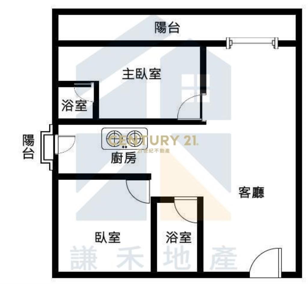 新竹城隍廟雙衛浴2房車