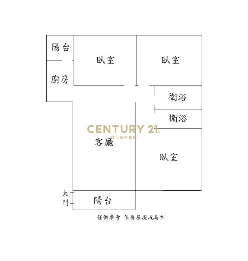 舞揚一綻3房車