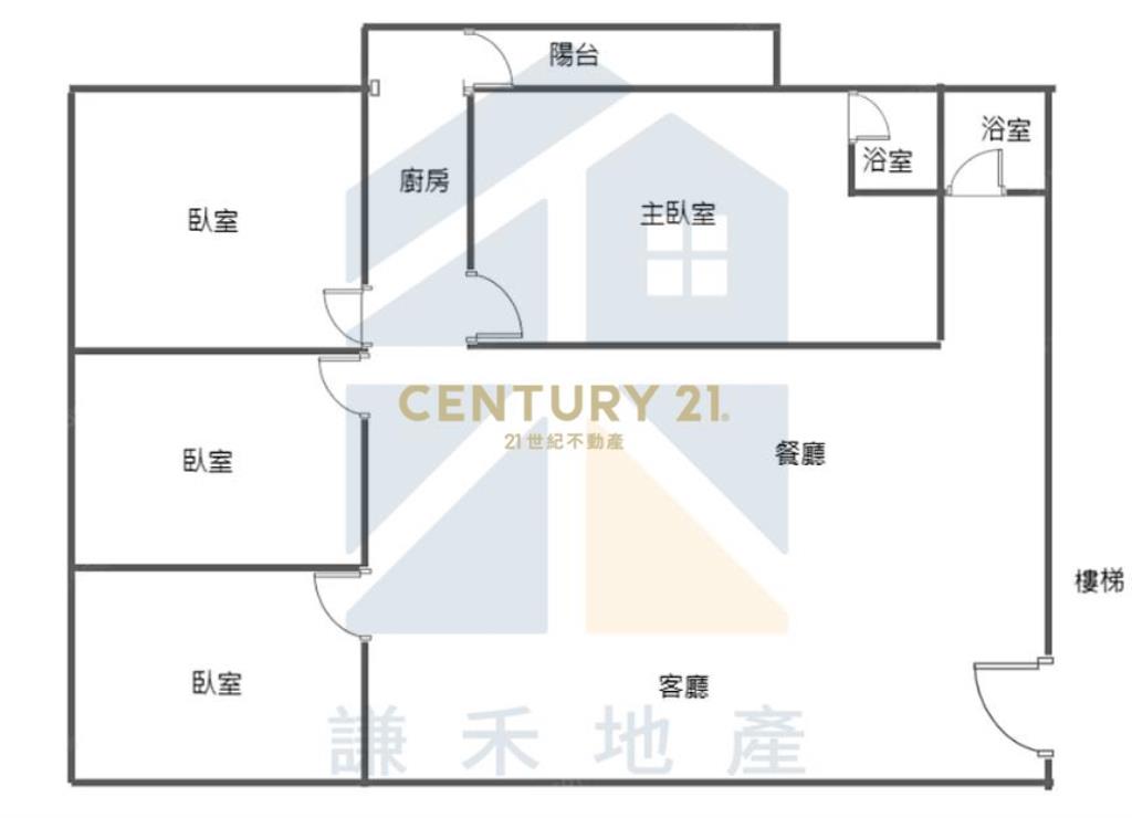 龜山幸福社區整新4房公寓