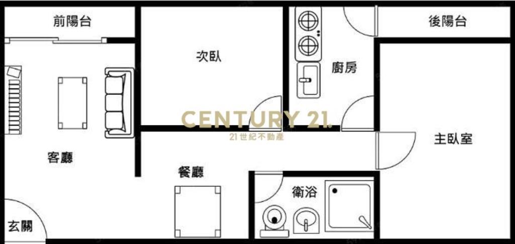 觀音富信路電梯2房