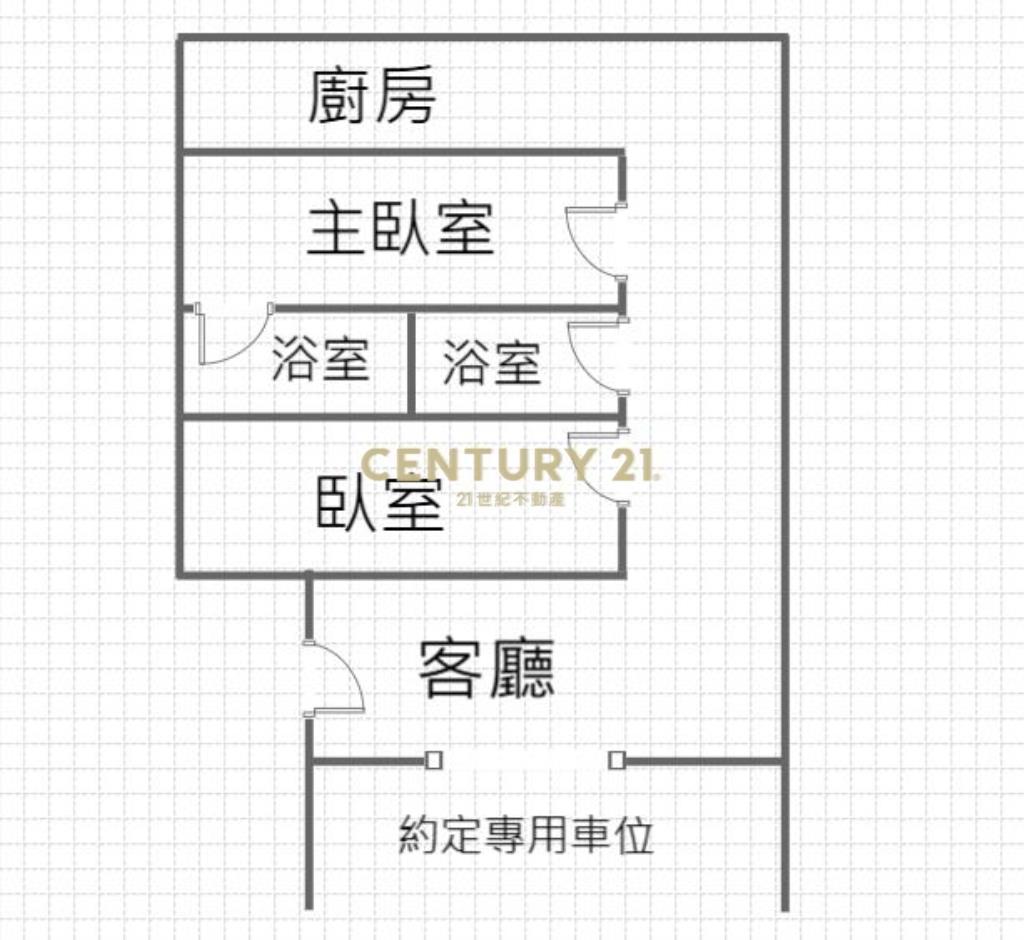 林森國小1樓2房車