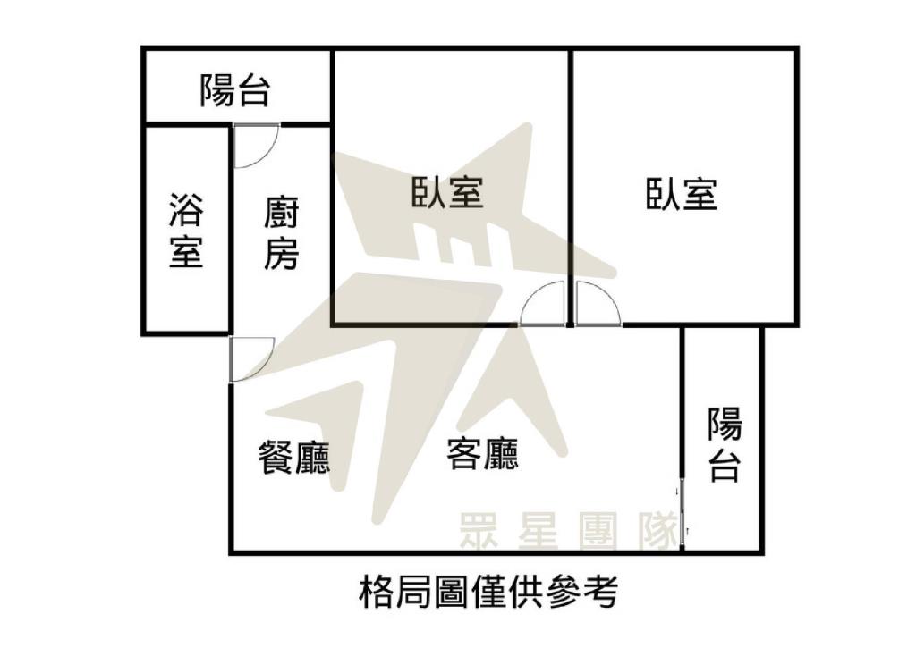 中壢體育園區電梯兩房