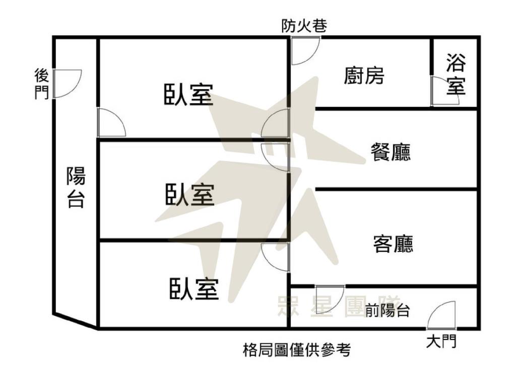 平鎮龍南邊間大面寬平房