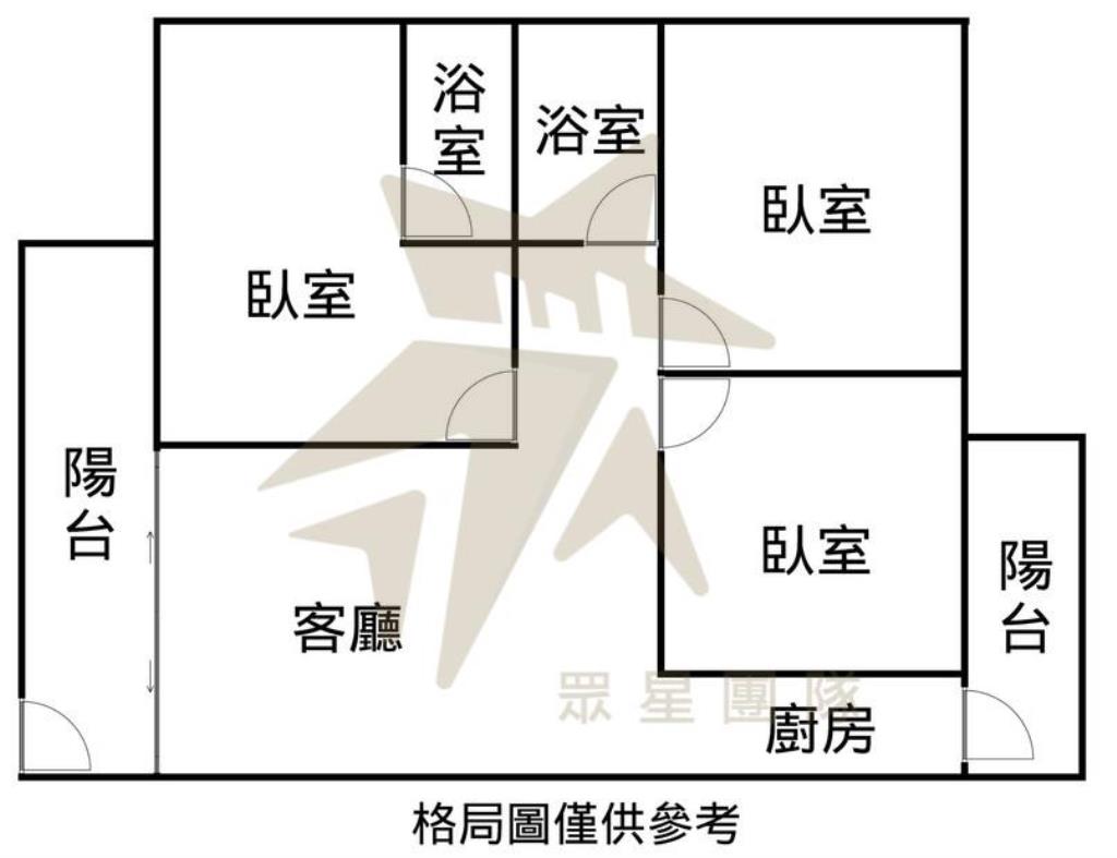 中平商圈整新電梯美三房