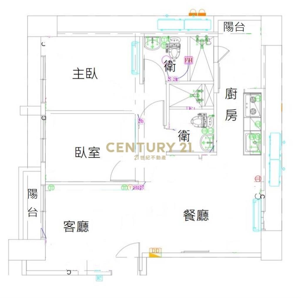 (4296)利舟荷悅電梯高樓二房