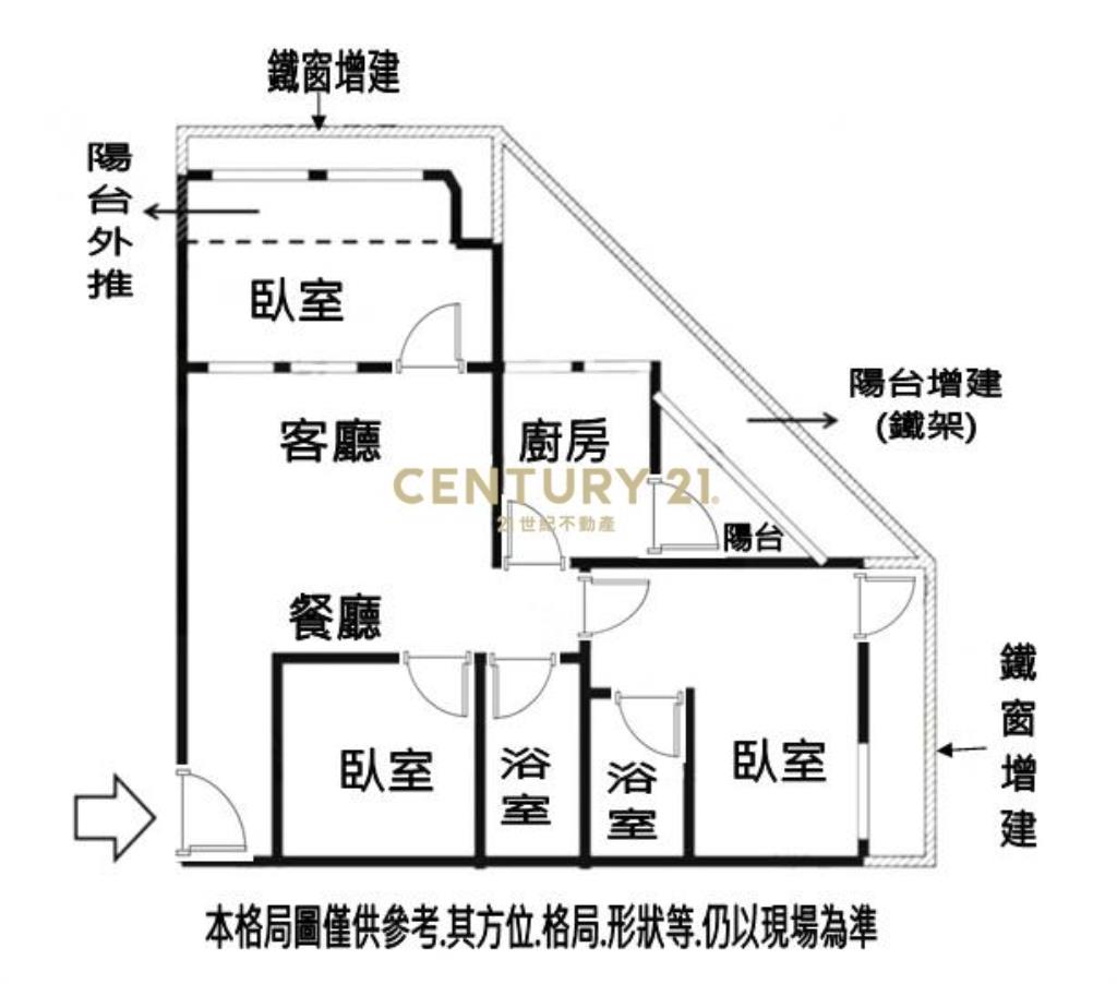 (4309)雙捷運邊間三房華廈