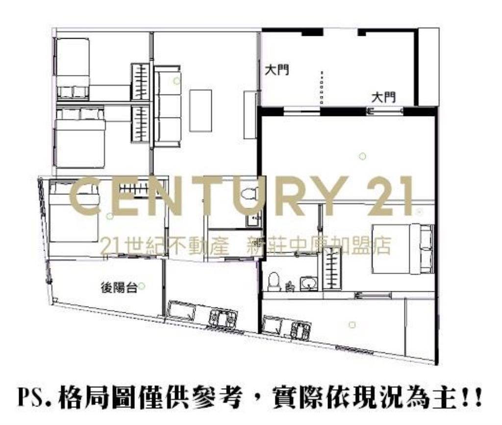 板橋重慶國小四房一樓-D84