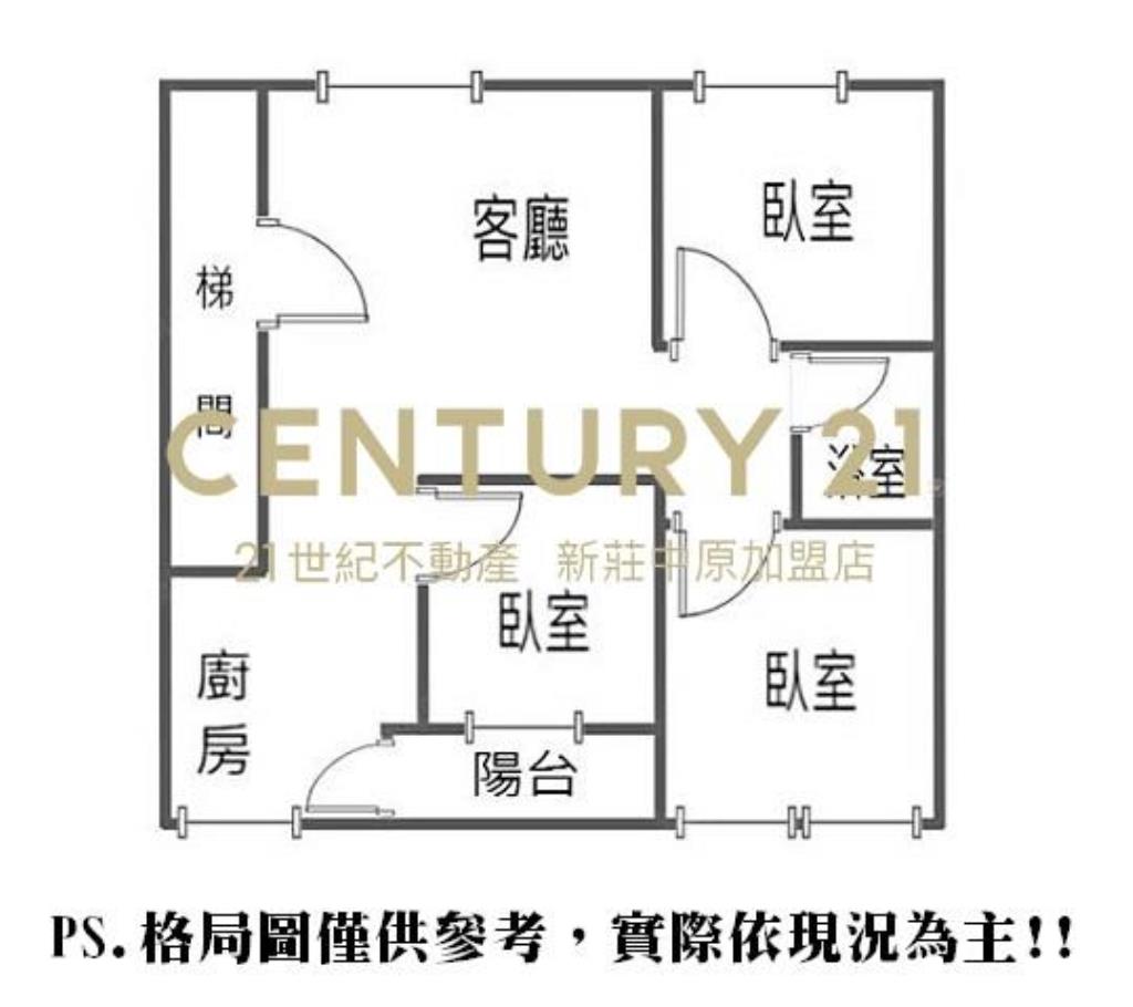 台北御史園電梯三房-D133