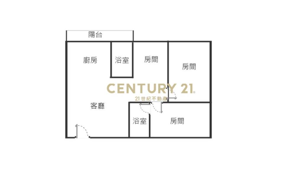 BA433宜市全新三面採光冠軍華廈2+1