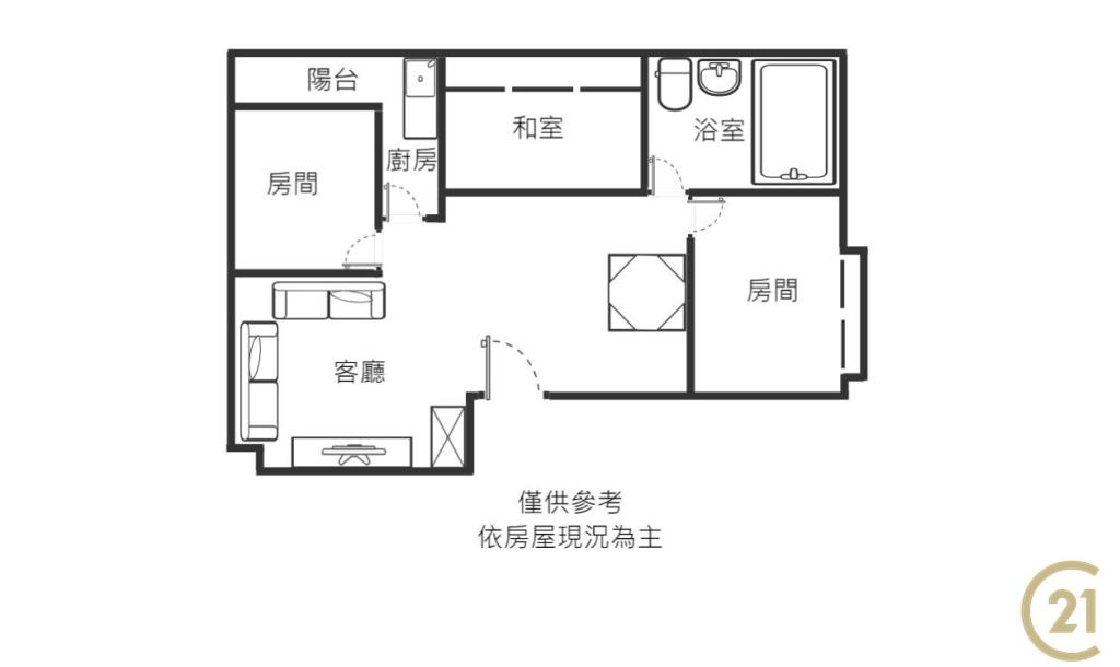 DA820常青墅三房華廈