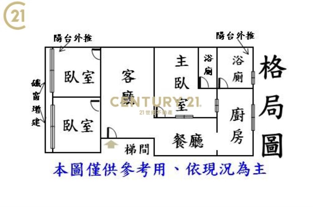 AR121昌平商圈3樓美3房寓