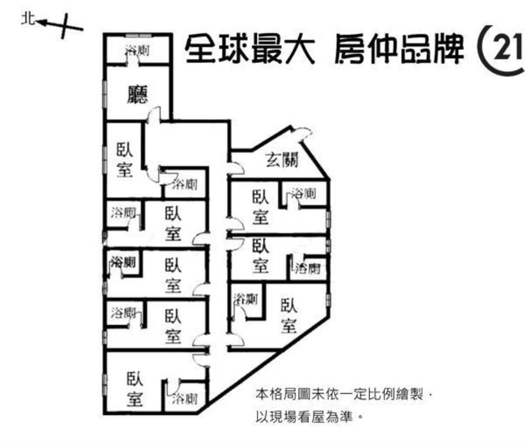 ㊝尊爵電梯收租9套房