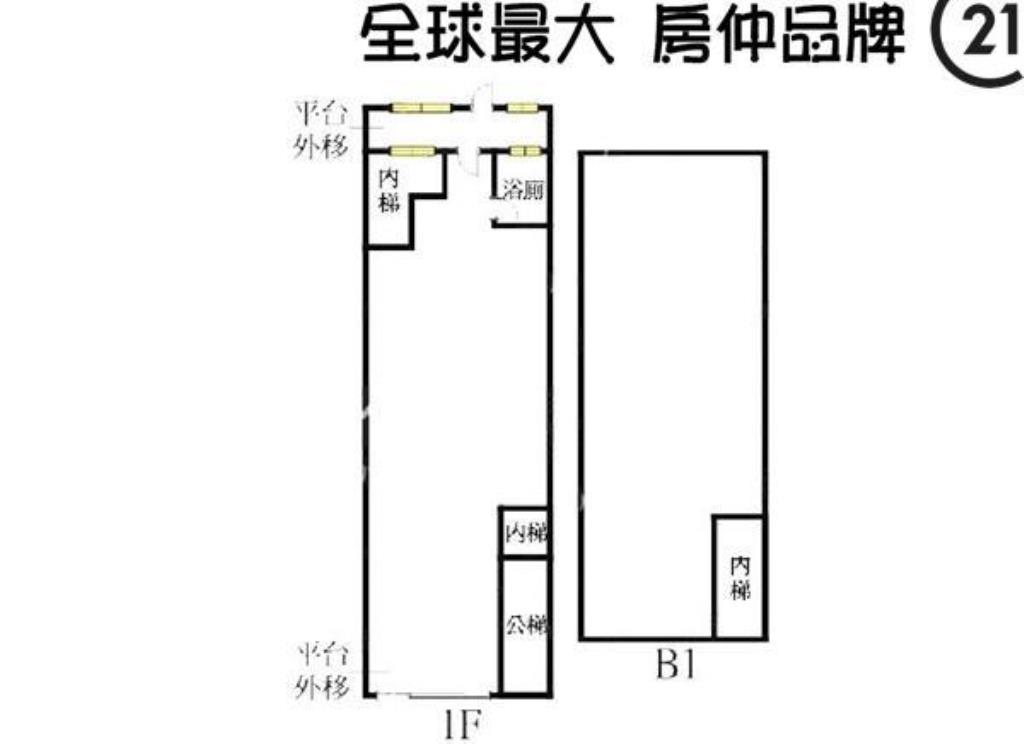 ㊝中正稀有住辦1-2樓