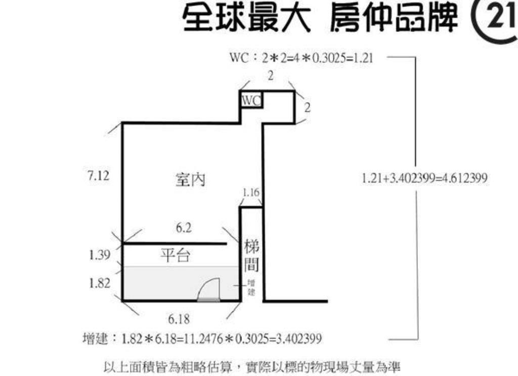 ㊝亞東邊間面寬一樓