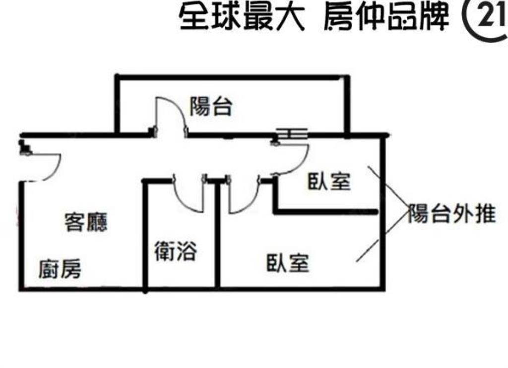 ㊝捷運景觀低總價二房