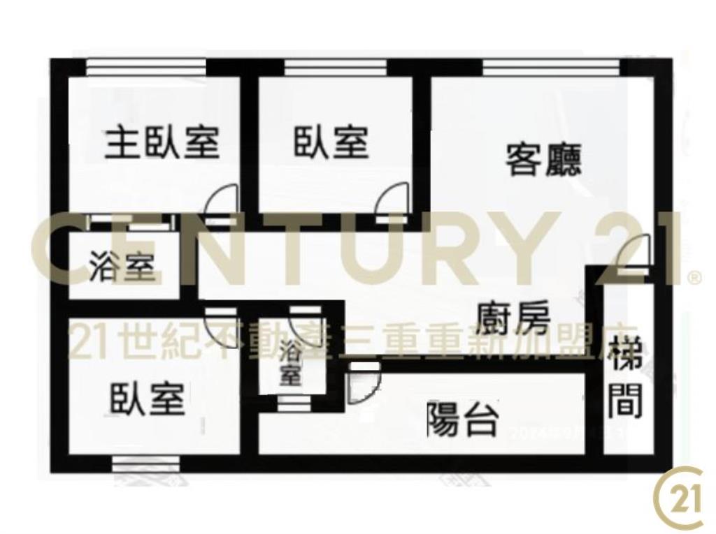 三和國中精裝公寓2樓3房大陽台(1)