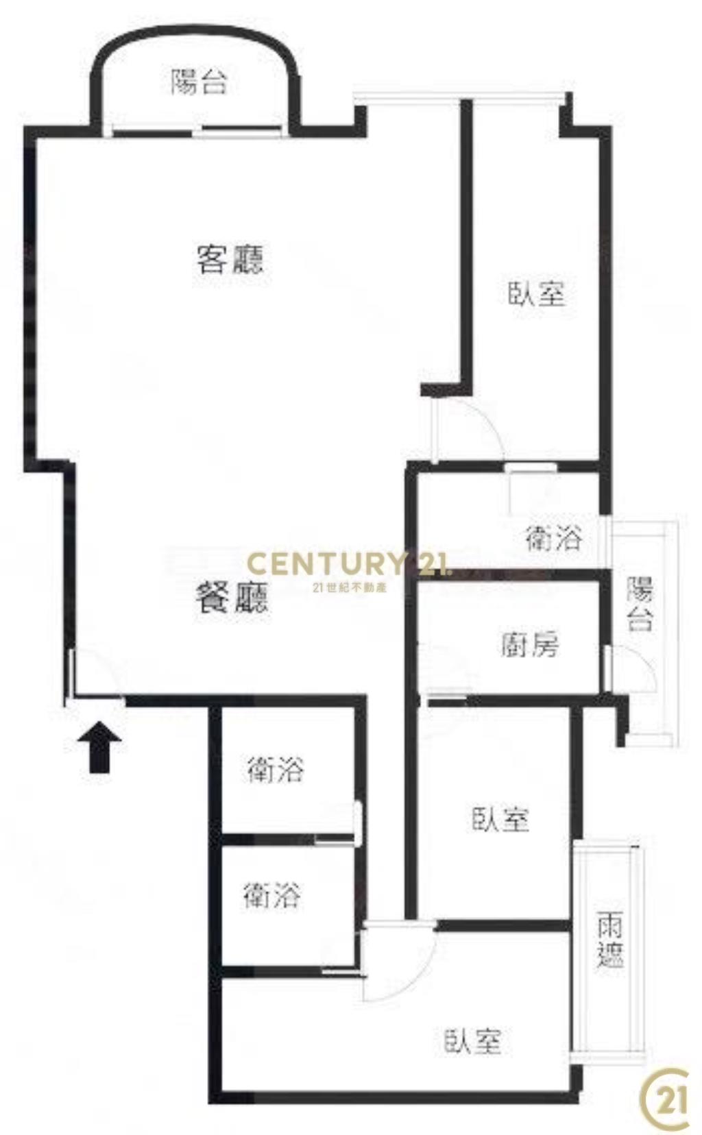 捷運菜寮築禾交響院景觀屋+雙車位 