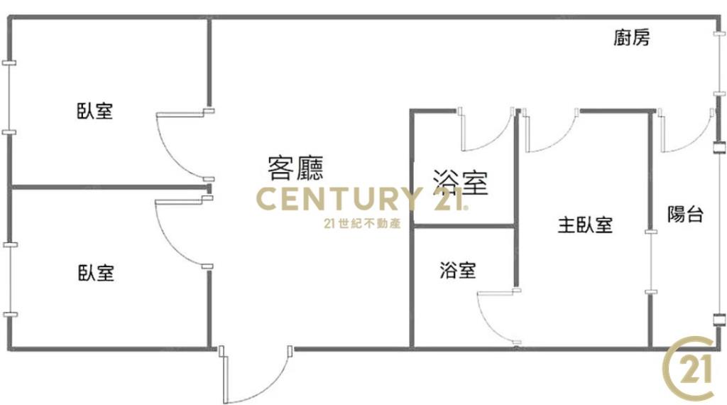 三民高中站民權路公寓2樓漂亮3房