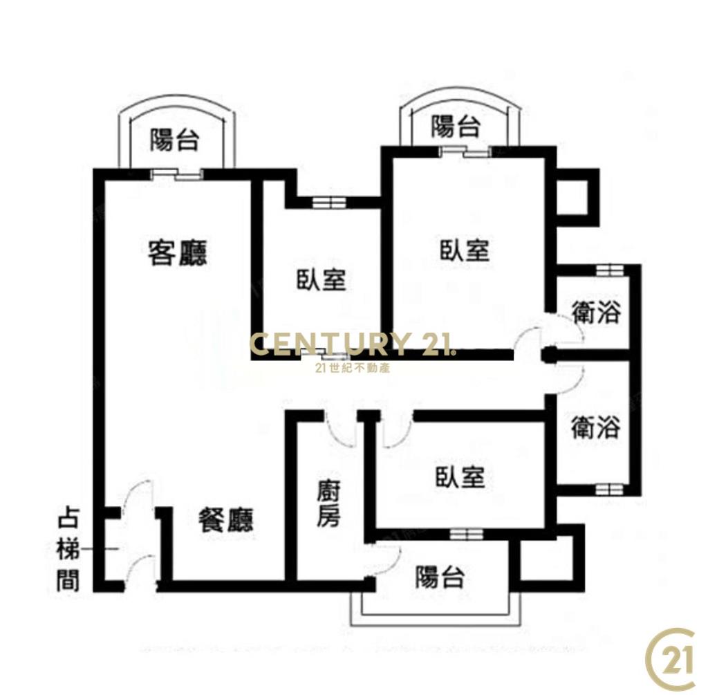 寶石上品苑漂亮裝潢3房+平面車位