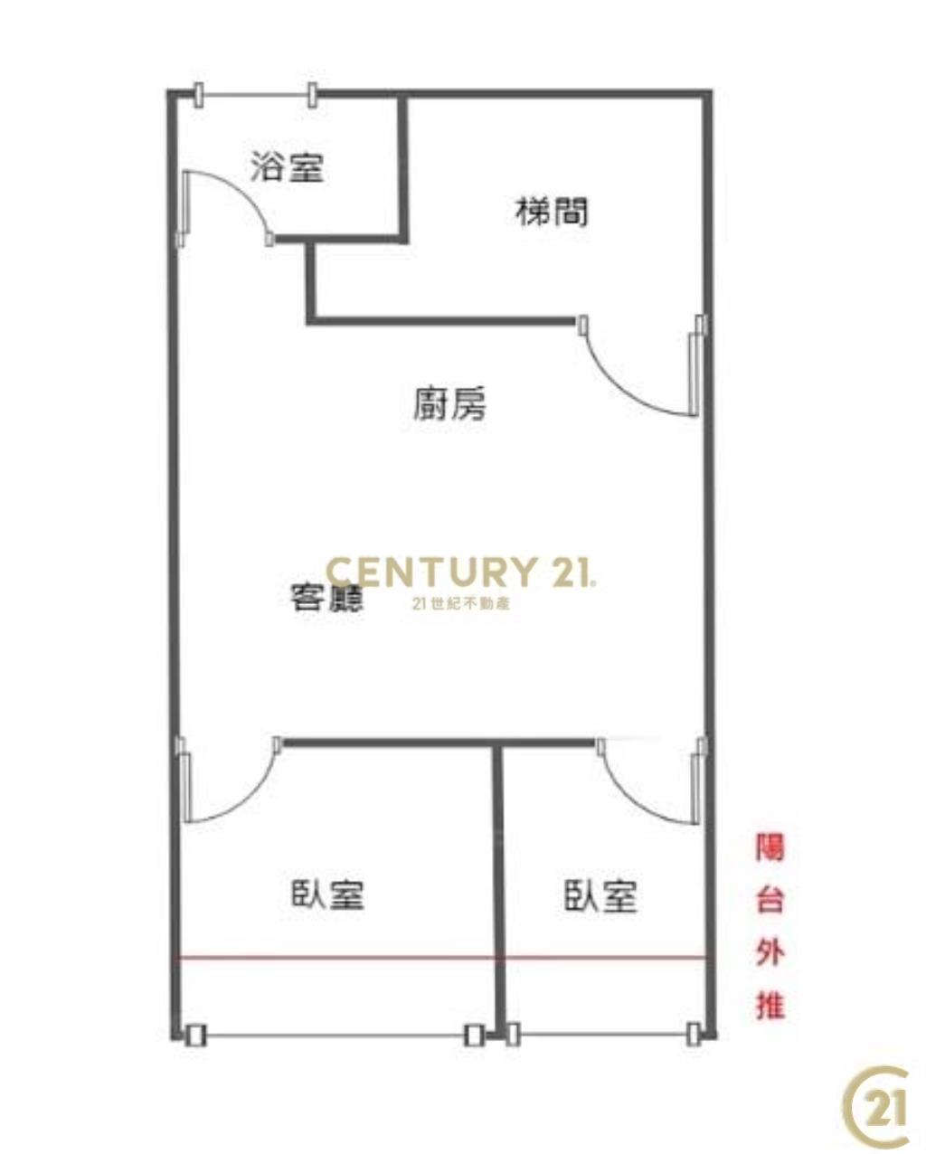 台北橋文化南路低總價2房3樓