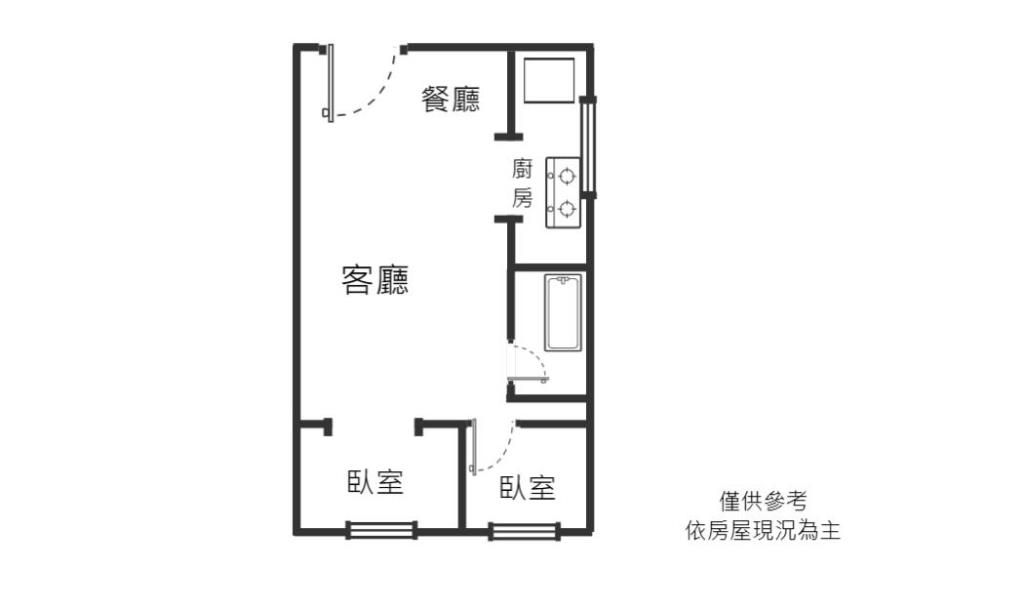 JA375礁溪低總價2房電梯華廈